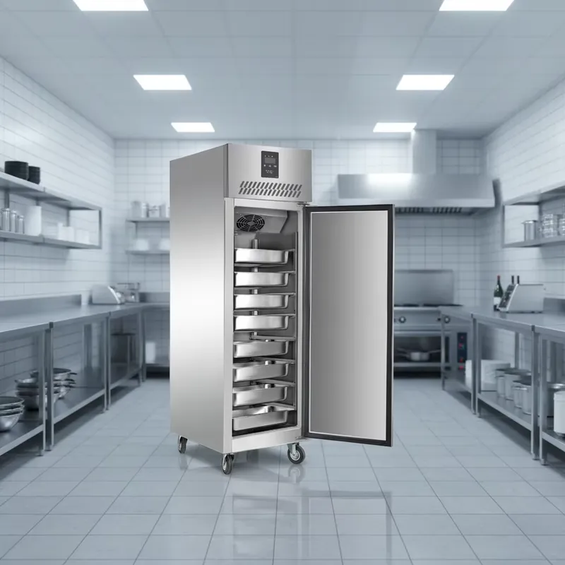 Commercial Kitchen Supplier - Commercial Upright Fridge and Freezer Stainless