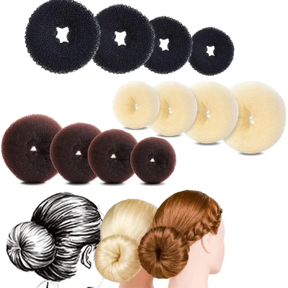 Donut Making Machine - 6/8/9.5cm Magic Hair Bun Maker Elegant