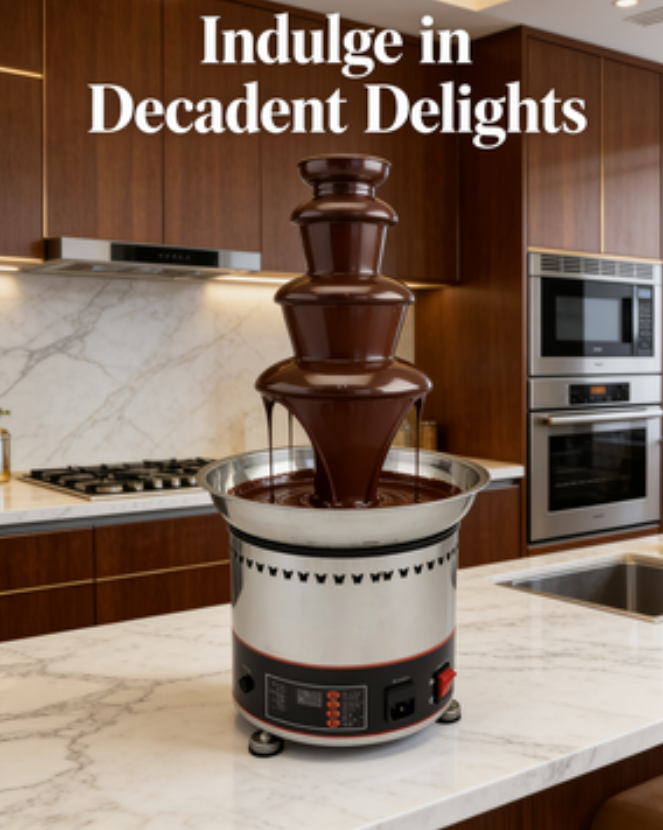 Commercial Grade Chocolate Fou - огляд і ціна Chocolate Fountain Commercial