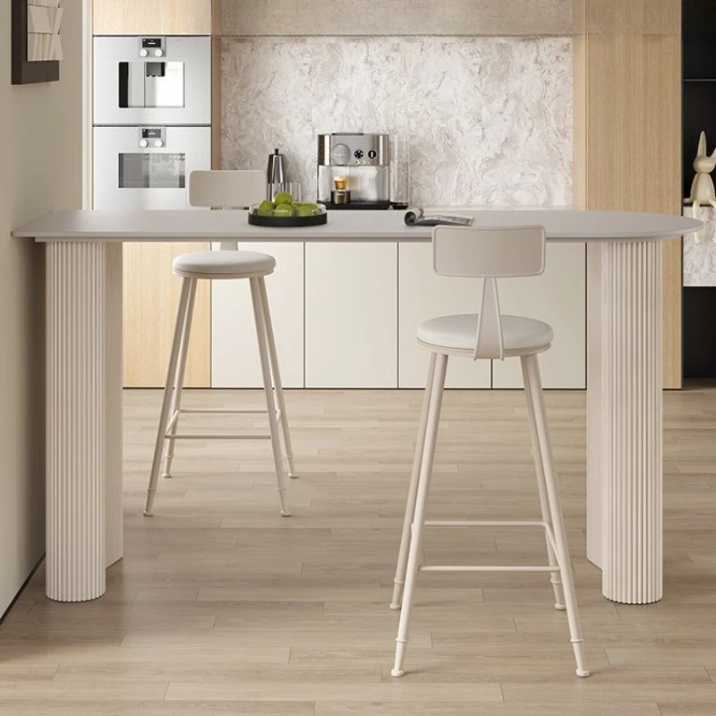 #Elegant Bar Table Against Wal - огляд і ціна Commercial Kitchen Small Space