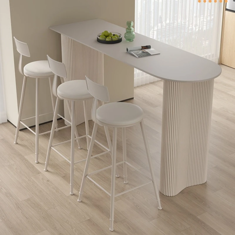 #Elegant Bar Table Against Wal - огляд і ціна Commercial Kitchen Small Space