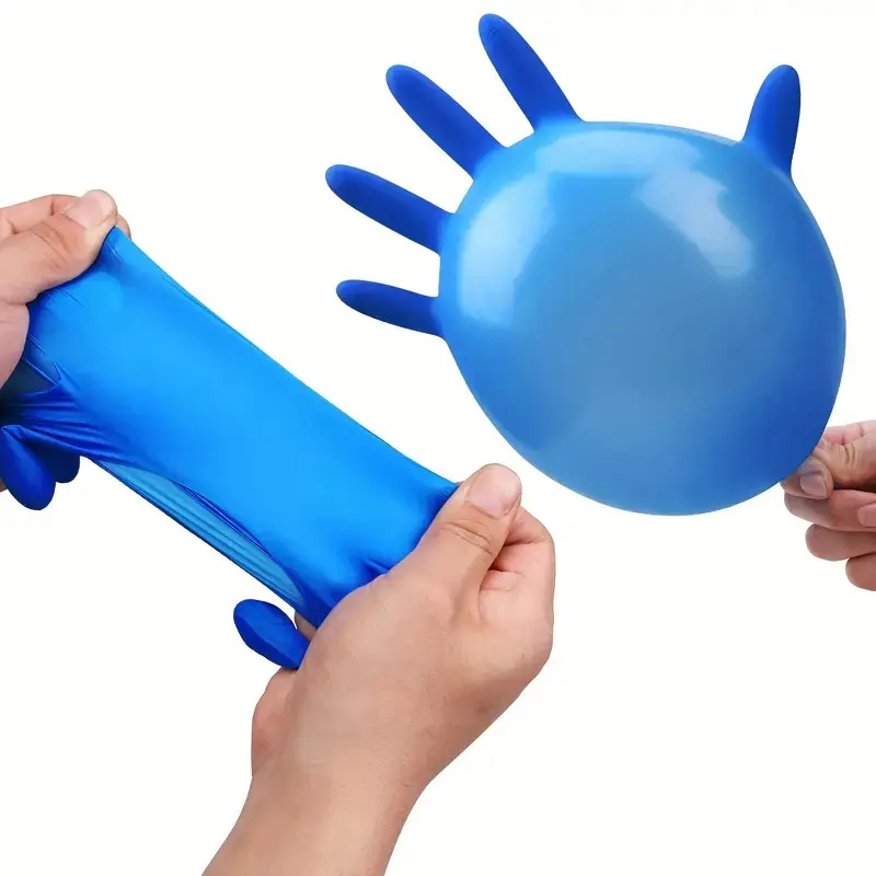 20-50-100PCS Blue Nitrile Disp - огляд і ціна Commercial Kitchen Gloves