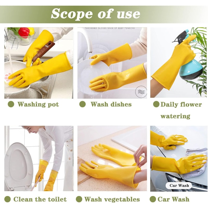 3 Pairs for Kitchen Washing Bo - огляд і ціна Commercial Kitchen Gloves