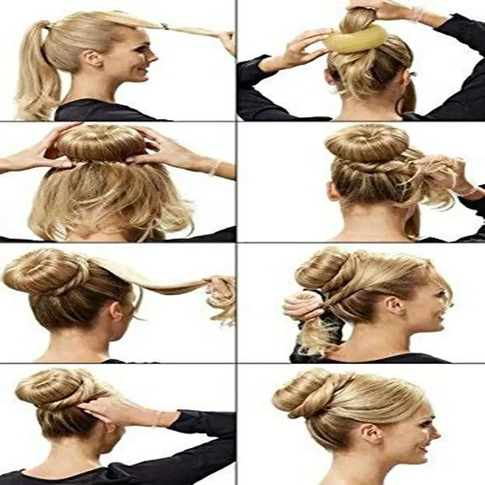 6/8/9.5cm Magic Hair Bun Maker - огляд і ціна Donut Making Machine