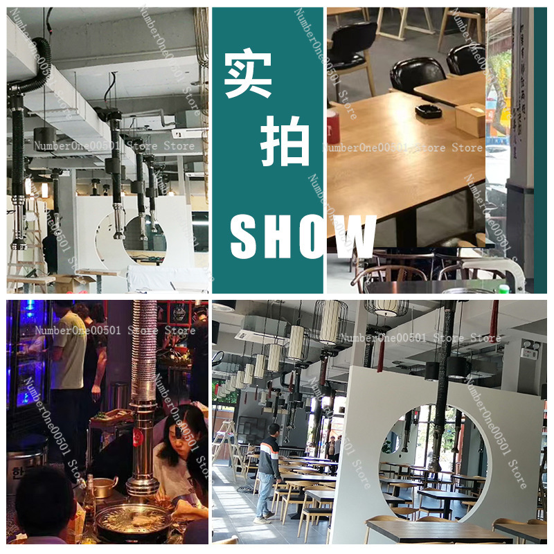 Commercial Retractable Fume Ho - огляд і ціна Commercial Kitchen Ventilation System