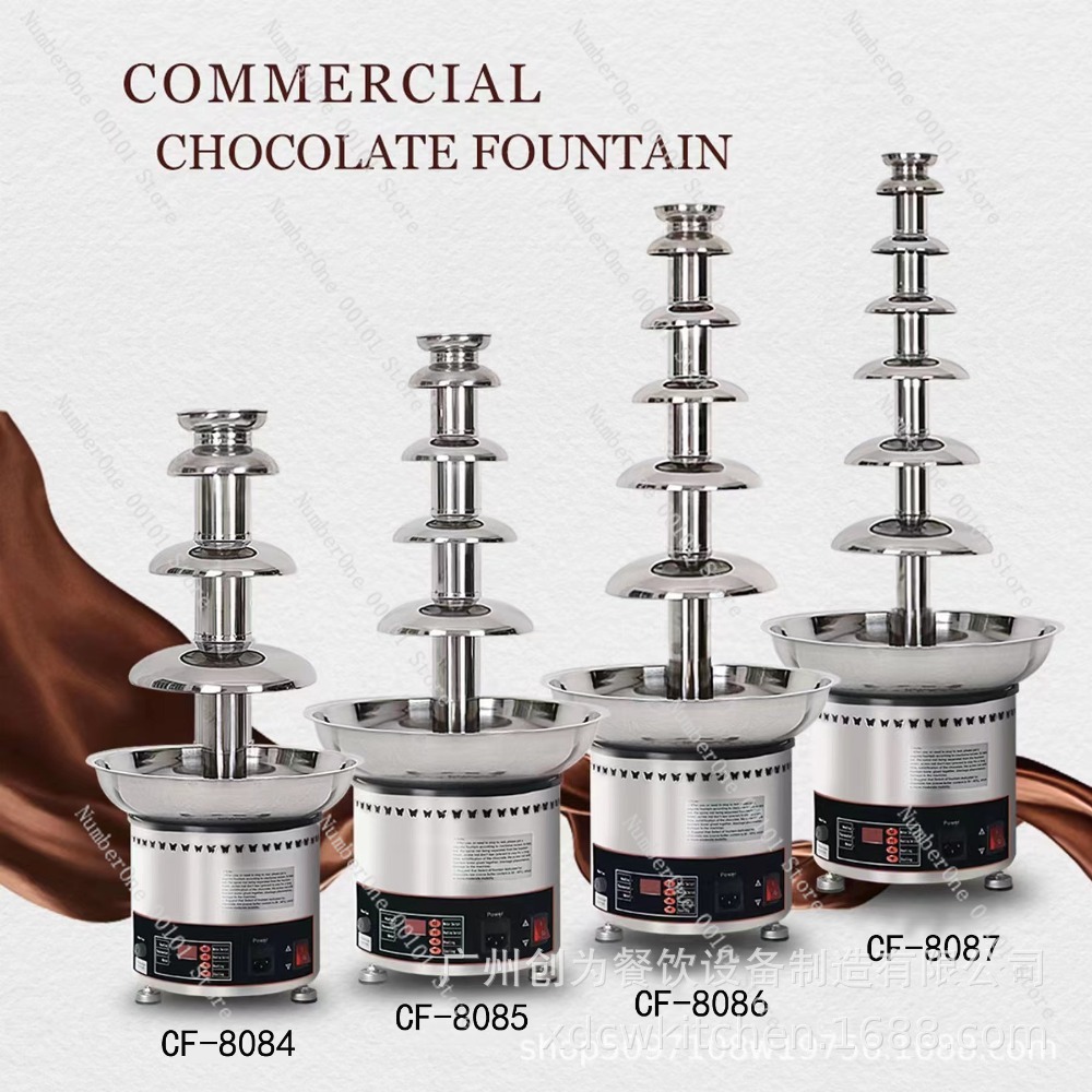 4-7 layers chocolate fountain  - огляд і ціна Chocolate Fountain Commercial