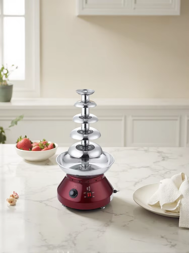 5-Tier Automatic Chocolate Fou - огляд і ціна Chocolate Fountain Commercial