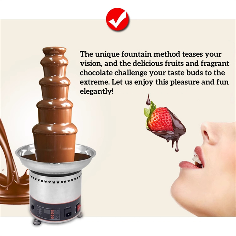 5 layers/6 layers Commercial C - огляд і ціна Chocolate Fountain Commercial